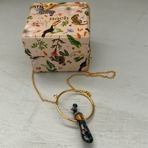 New! Nach Bijoux peacock necklace